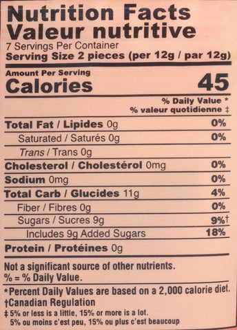 The Ginger People, Candy Ginger Chewy Gin Gins Apple Spicy, 3 Ounce