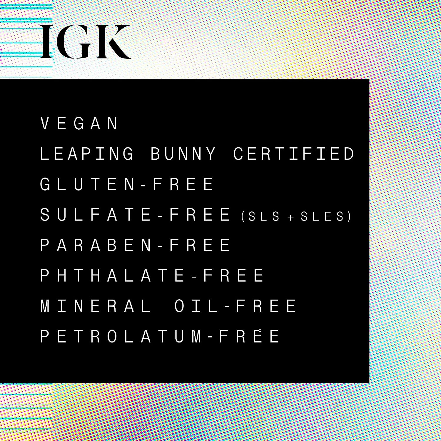 IGK Antisocial Midnight Silk Bond-Building Dry Hair Mask – No-Rinse Leave-In Treatment with Vegan Silk Protein – Limited Edition Design, 5 oz