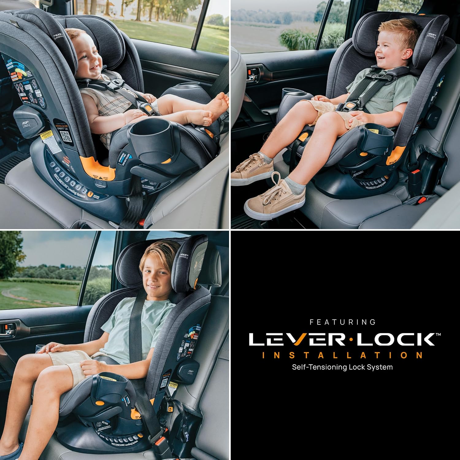 Chicco OneFit LX ClearTex All-in-One Convertible Car Seat
