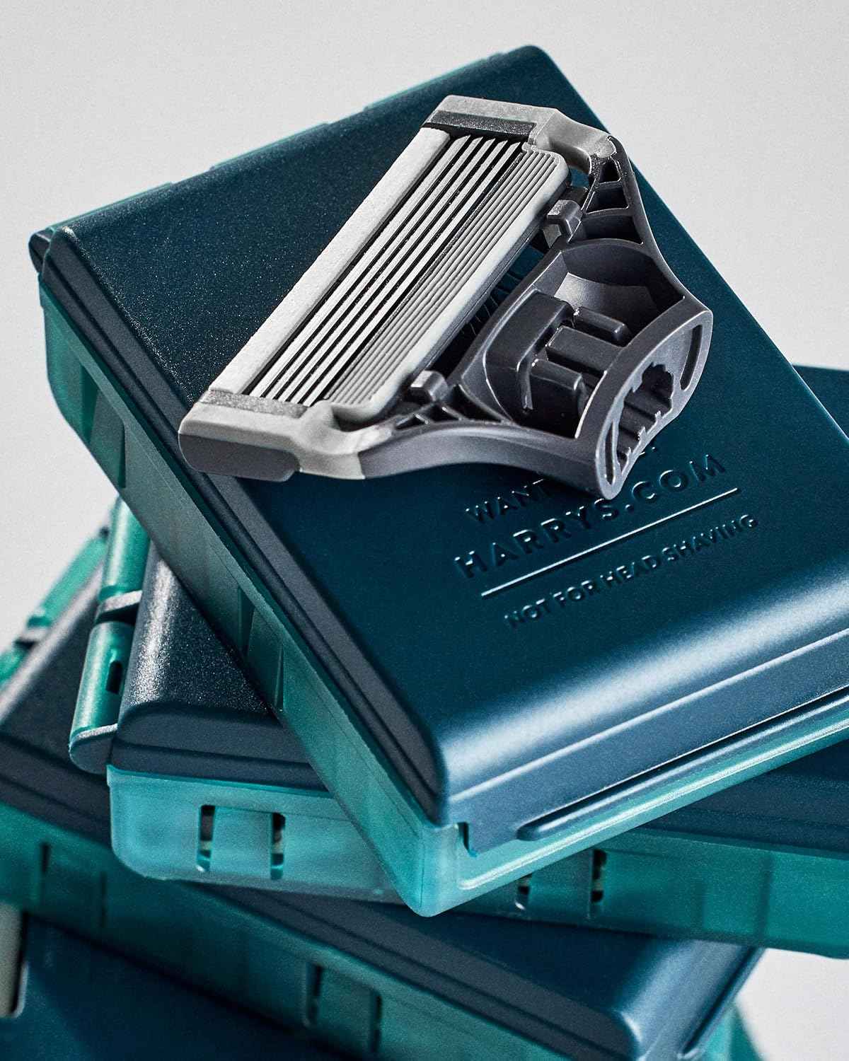 Harry's Original Razor Blades for Men - 14 Count - Premium Razor Blade Refill Cartridges - German Engineered