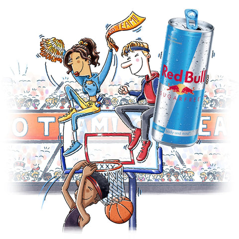 Red Bull Sugarfree Energy Drink | contains caffeine, taurine, B-vitamins, sweeteners, and water, 8.4 fl oz, pack of 24 cans