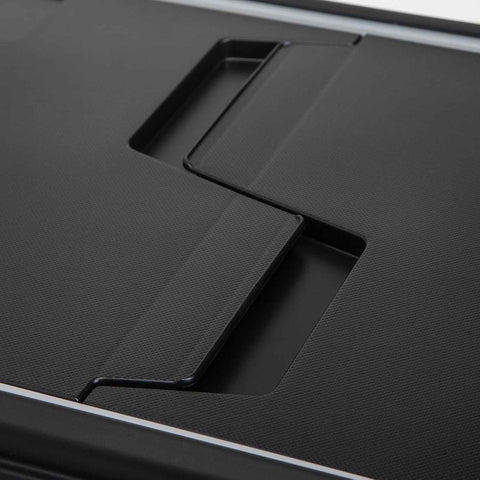 IRIS USA 4-Pack File Box Organizer with Wing Lid Letter/Legal 18 Qt, Clear | Organize letter and legal files, documents and paperwork with a wing lid for quick access and secure storage