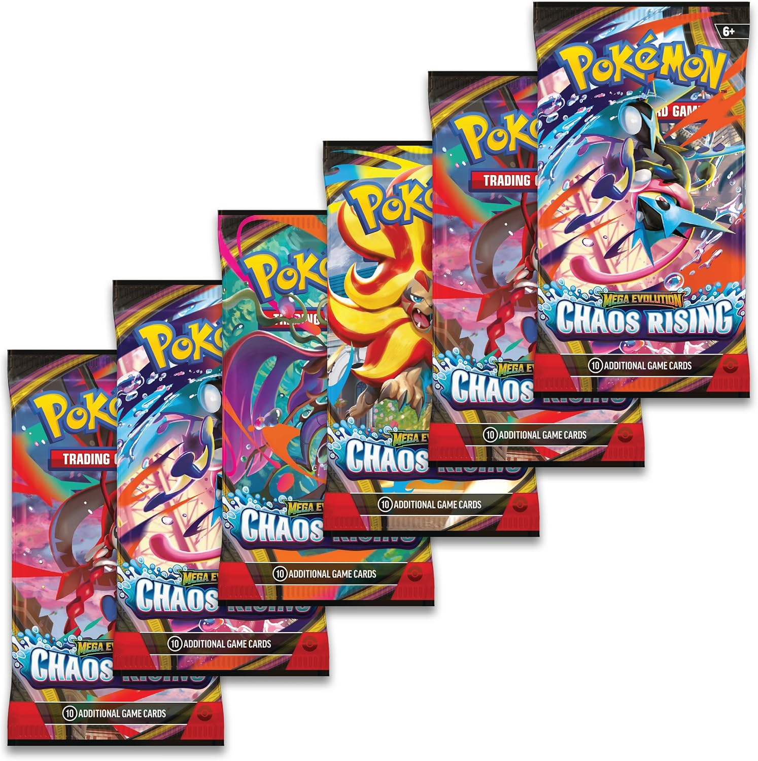 Pokémon TCG: Mega Evolution—Chaos Rising Booster Bundle