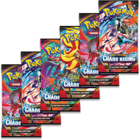 Pokémon TCG: Mega Evolution—Chaos Rising Booster Bundle