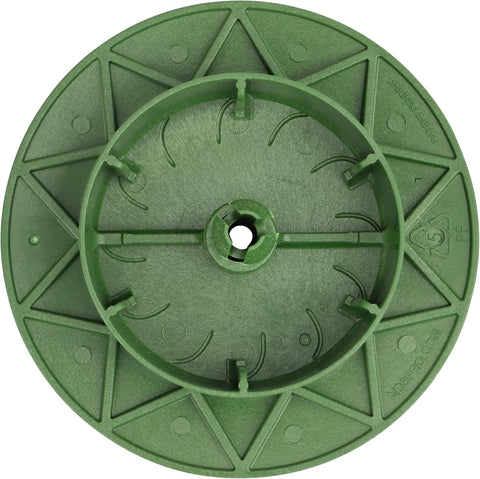 NDS 420C Pop-Up Drainage Emitter, fits 3-Inch and 4-Inch Sewer and Drain Fittings, Works with Drainage Systems Including Catch Basins and Channel Drains, Green