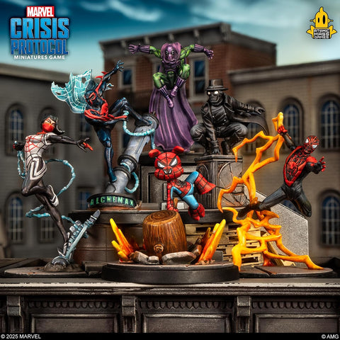 Marvel: Crisis Protocol Silk, Spider-Ham & Spider-Man Noir Character Pack