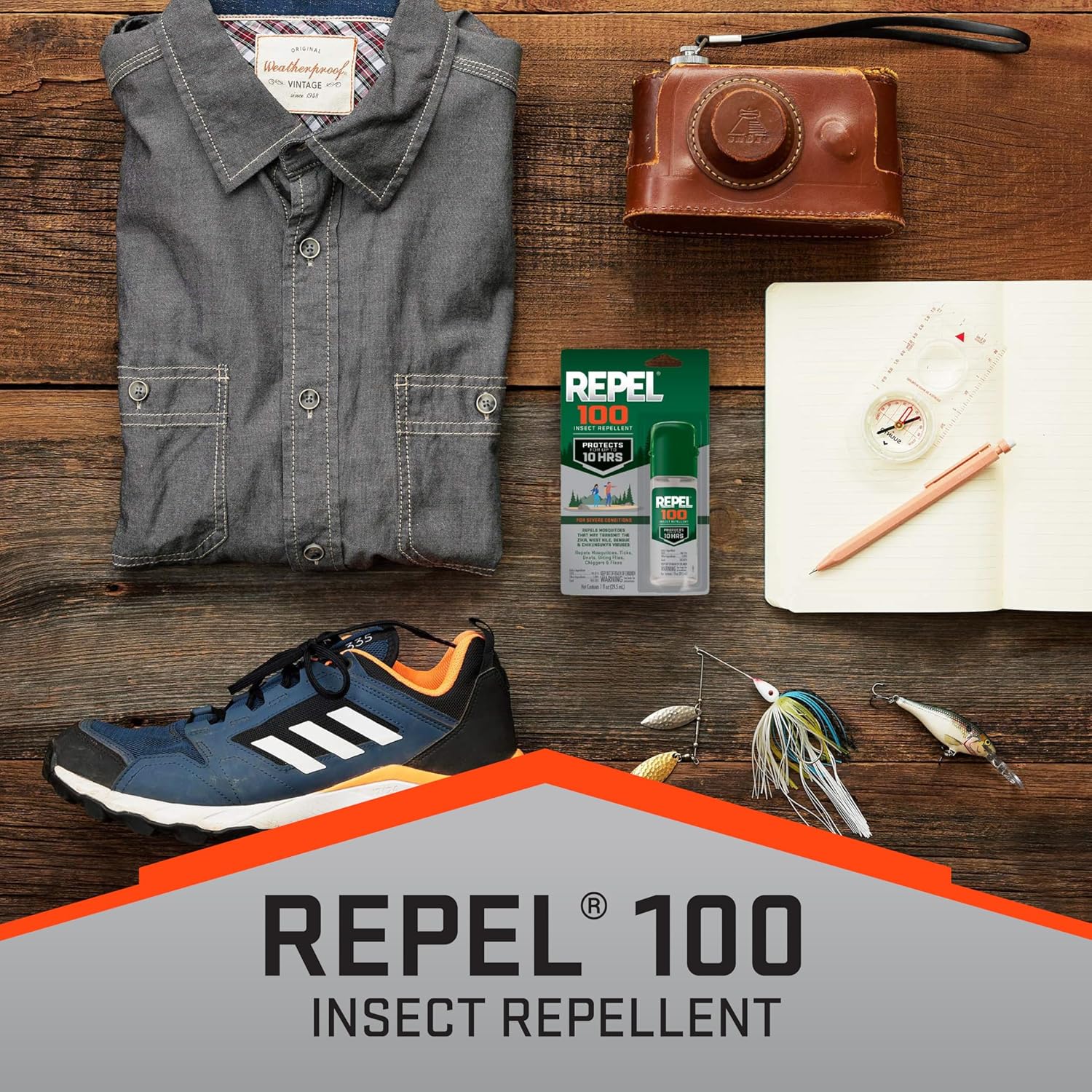 Repel 100 Mosquito & Insect Repellent 1 Oz, 98% DEET
