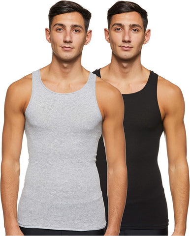 Hanes Men's Cotton Tank Undershirts 12-Pack