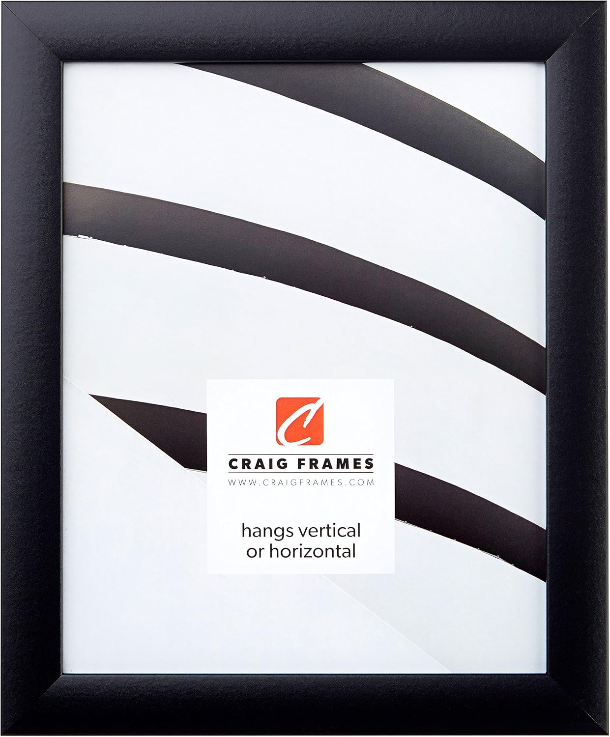 Craig Frames 16x20 Black Picture Frame, Wall Decor for Posters and Photos