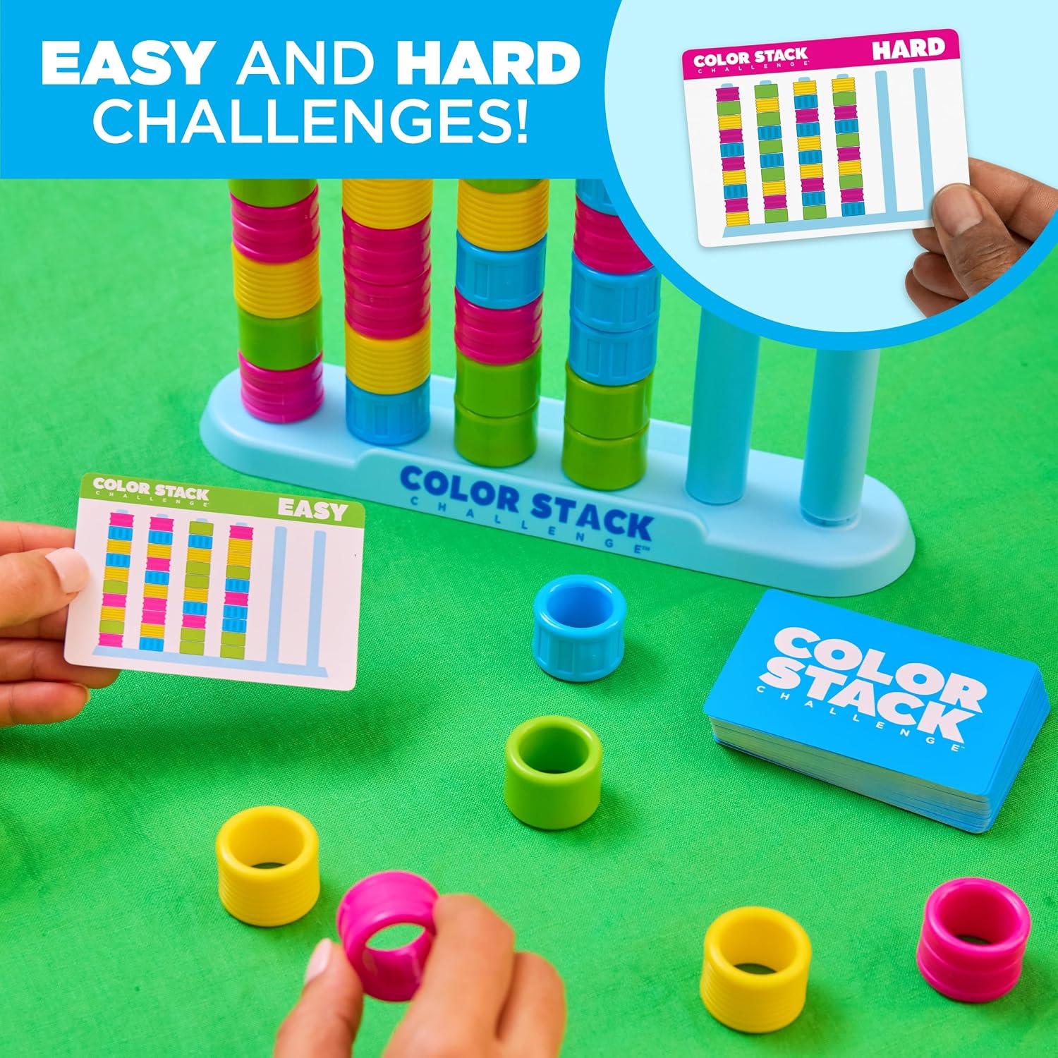 WHAT DO YOU MEME? Color Stack Challenge, Color Matching Game by Relatable