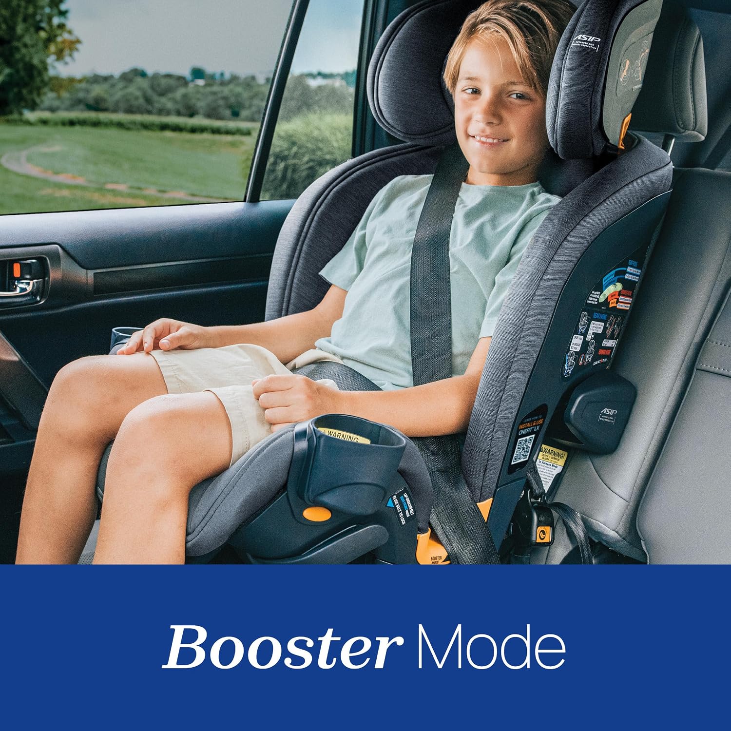 Chicco OneFit LX ClearTex All-in-One Convertible Car Seat
