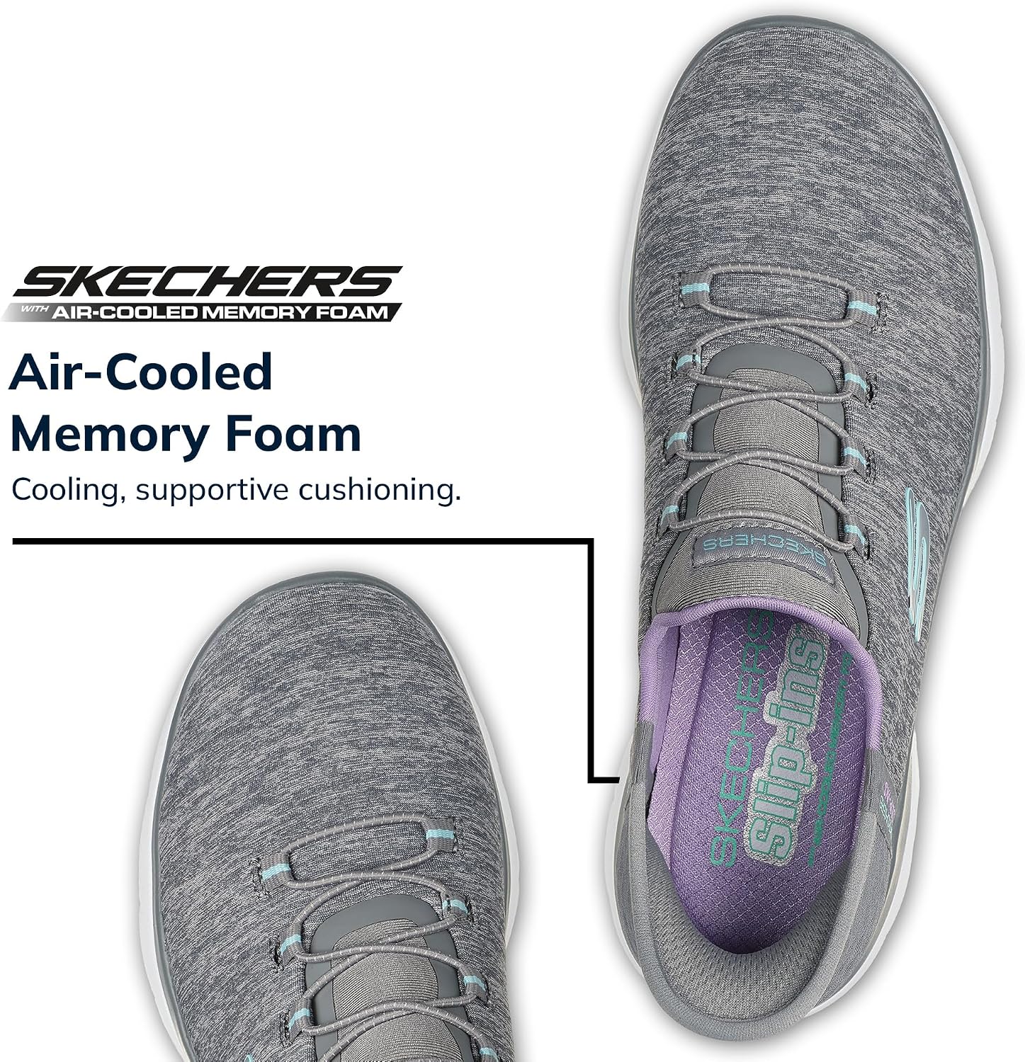 Skechers Women’s Summits Dazzling Haze Sneaker