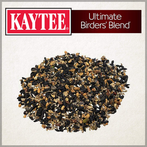 Kaytee Wild Bird Ultimate Birder's Blend Food Seed For Grosbeaks, Cardinals, Nuthatches, Woodpeckers & Other Wild Birds, 10 Pound