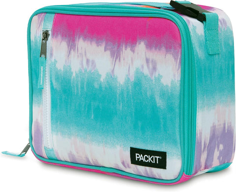 PackIt Freezable Classic Lunch Box, Tie Dye Sorbet