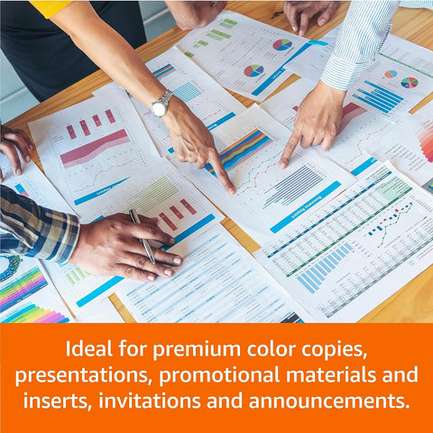 Amazon Basics Multipurpose Copy Printer Paper, 8.5 x 11 Inches, 24 lb Weight, 97 Bright White, 1500 Sheets (3 Packs of 500), for Inkjet and Laser