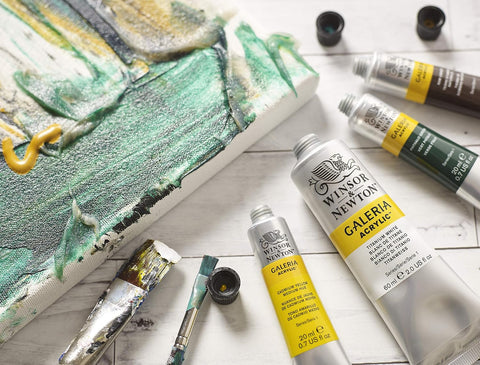 Winsor & Newton Galeria Acrylic Color, 200ml Tube, Raw Sienna