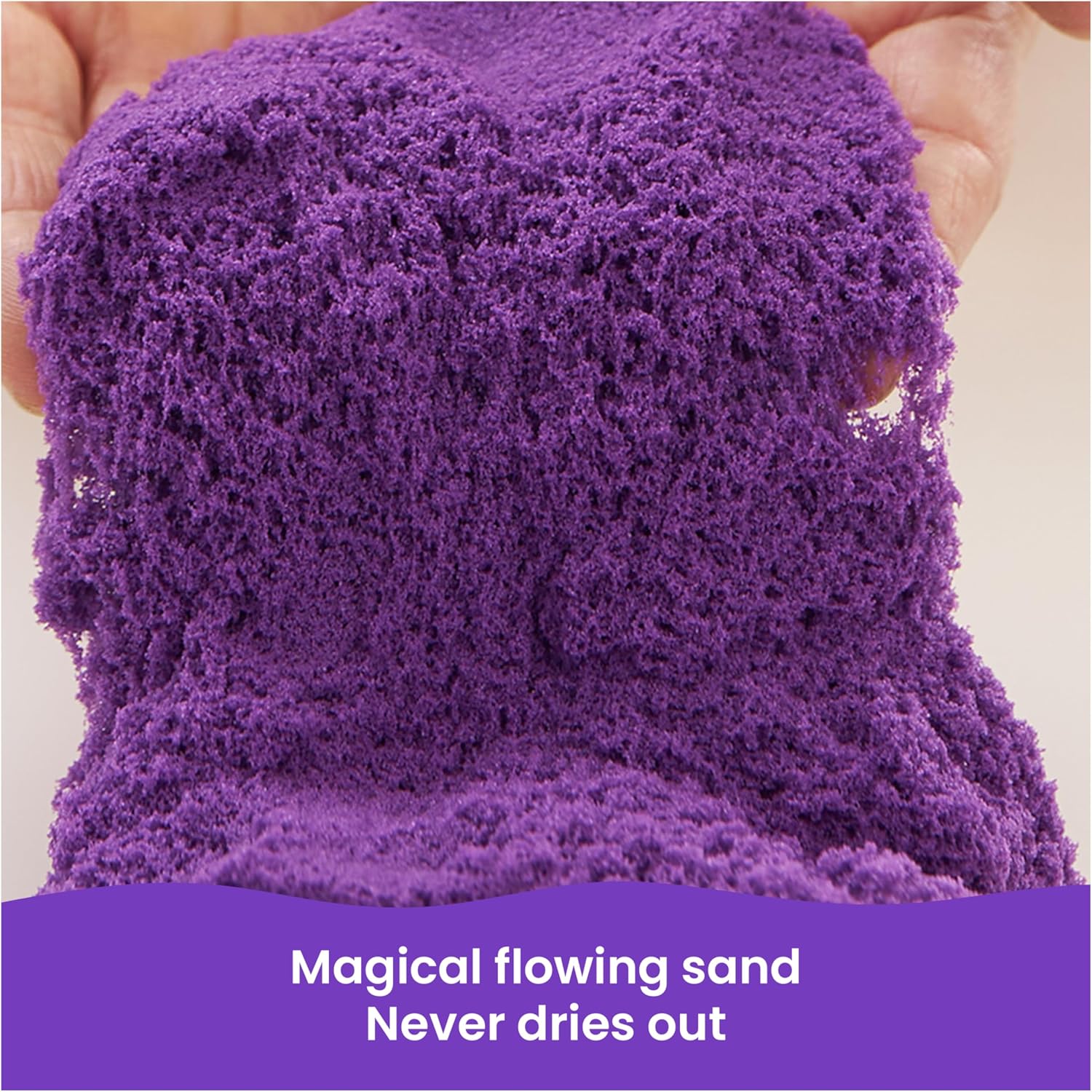 Kinetic Sand 2.5lb Purple Amazon Exclusive, Moldable Sensory Toys, Ages 3+
