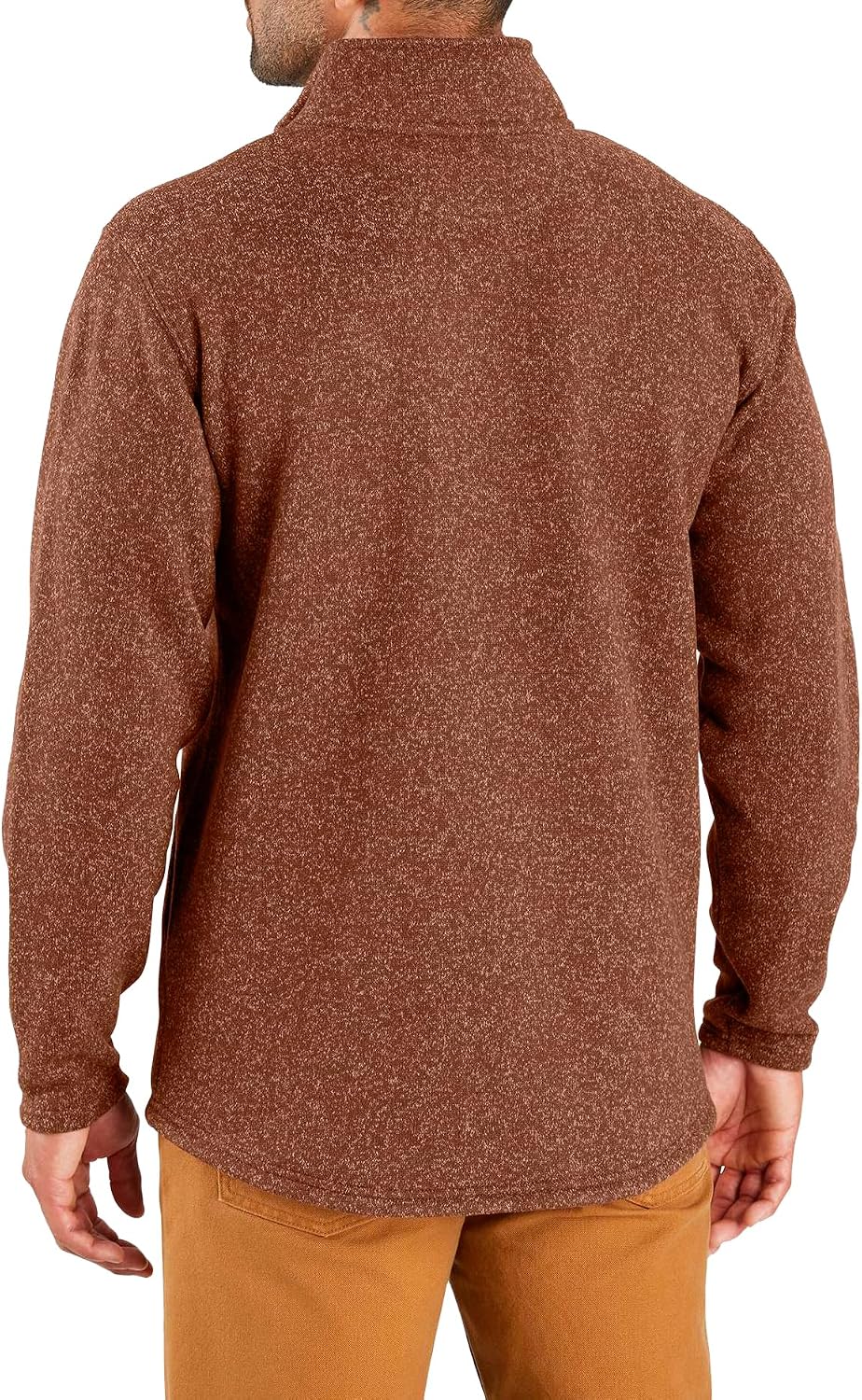Carhartt Men's Relaxed Fit Midweight Quarter-Zip Pocket Sweater Fleece