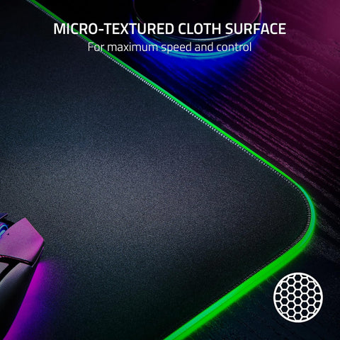 Razer Goliathus Chroma 3XL Gaming Mouse Pad, Black