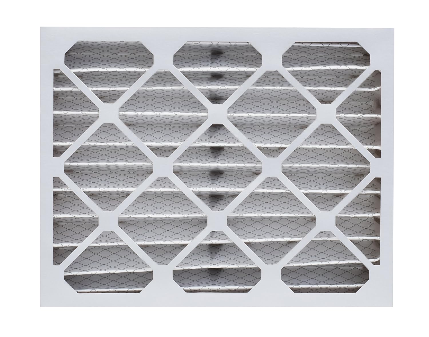 Aerostar Air Filter 16x25x4 MERV 8 AC Filter, HVAC, Furnace Filter, 6 Pack
