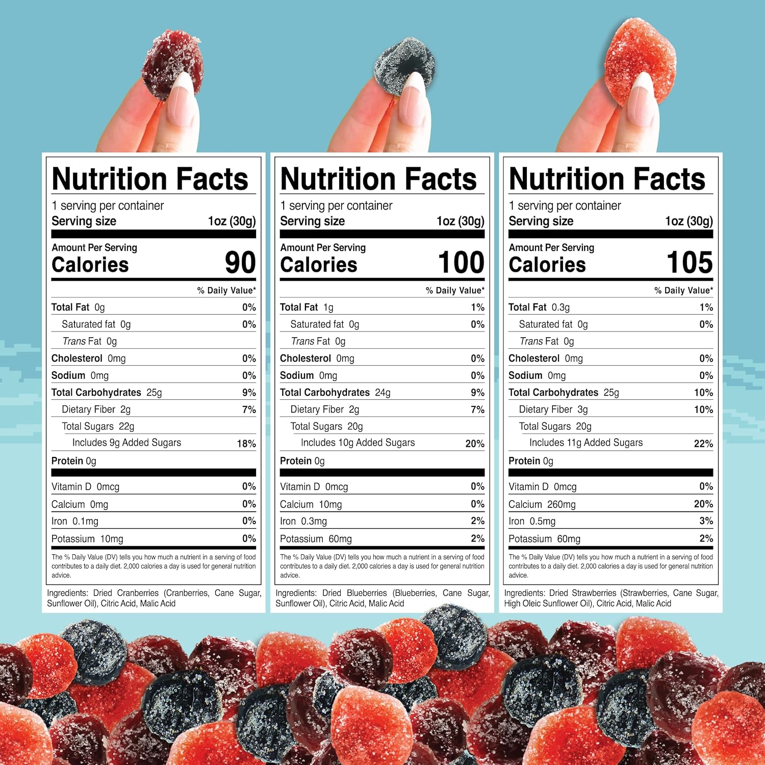 Final Boss Sour Fruit Candy, Berry Variety, All Levels, 27 Pack