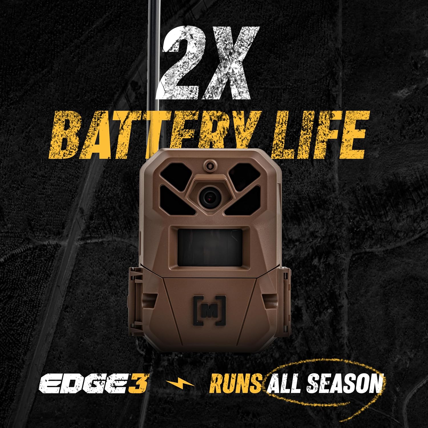 Moultrie Edge 3 Cellular Trail Camera with PowerMag Battery - 40MP