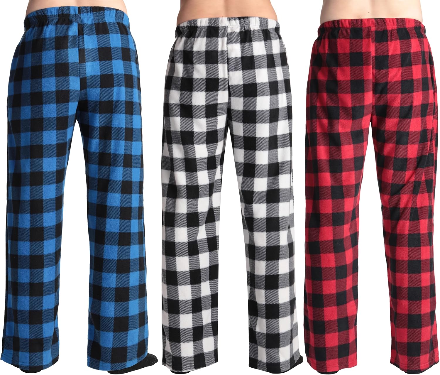 #followme Polar Fleece Pajama Pants for Men - (Pack of 3)