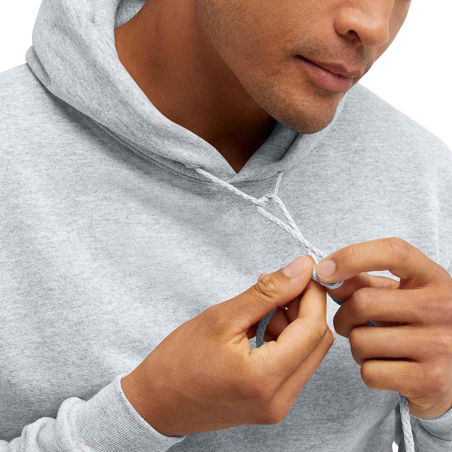 Hanes Men's Hoodie - EcoSmart Fleece Hooded Sweatshirt for Men & Women - Midweight Fleece - Big & Tall Available