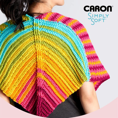 Caron Simply Soft Yarn for Crocheting & Knitting, Plum Wine, 3-Pack