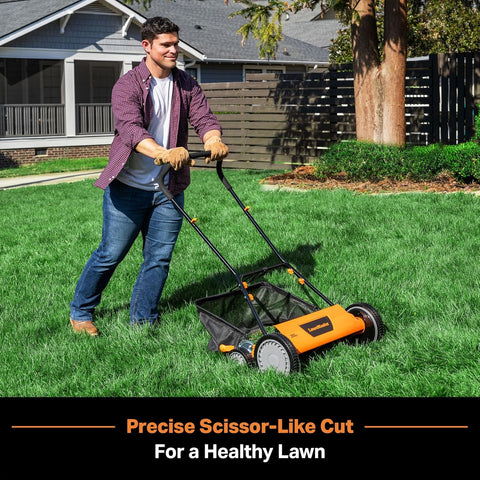 LawnMaster 20” 5-Blade Push Reel Lawn Mower – LMRM2001