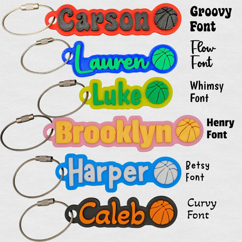 SuperFineDeesigns Bag & Water Bottle Name Tag
