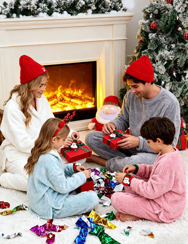 Yeokou Women's Fleece Pajamas Sets Fluffy Sleepwear Warm Sherpa Pullover Pants with Pockets