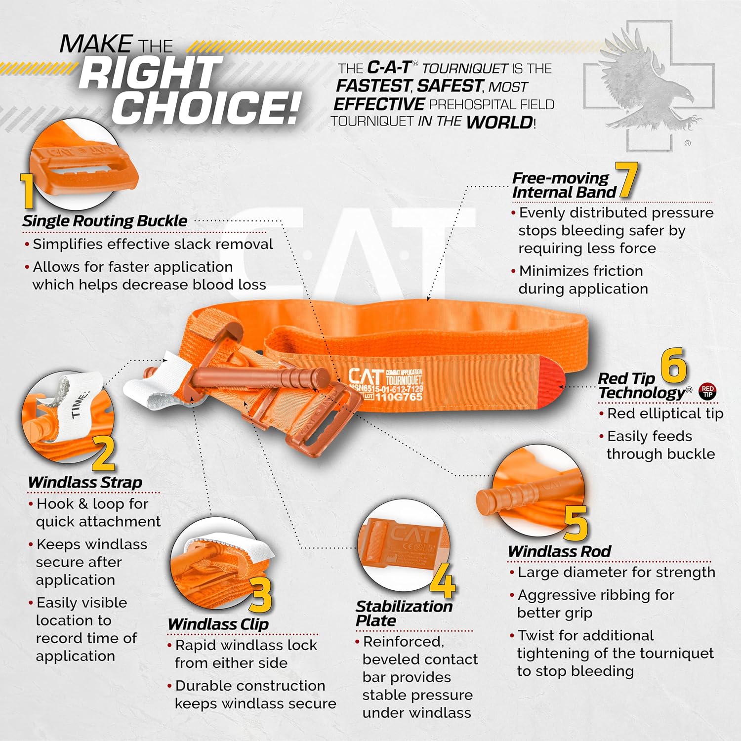 North American Rescue Public Access Individual Bleeding Control Kit