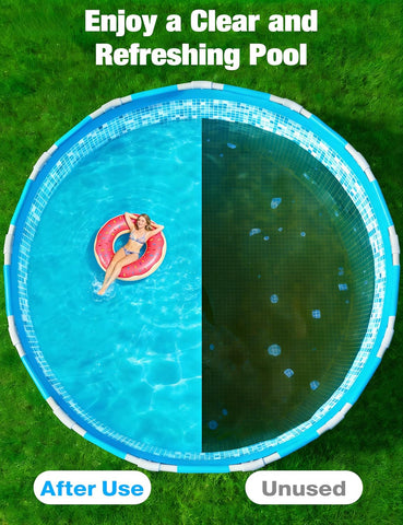 SHAPON Pool Closing Kit, Pool Winterizing Kit Treats Up to 30,000 Gallon