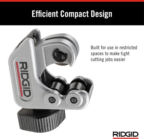 Ridgid - CC247 RIDGID 40617 Model 101 Close Quarters Tubing Cutter, 1/4-inch to 1-1/8-inch Tube Cutter Silver