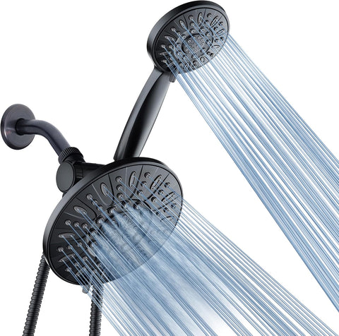 AquaDance 7" Premium High Pressure 3-way Rain & Handheld Shower Head Combo