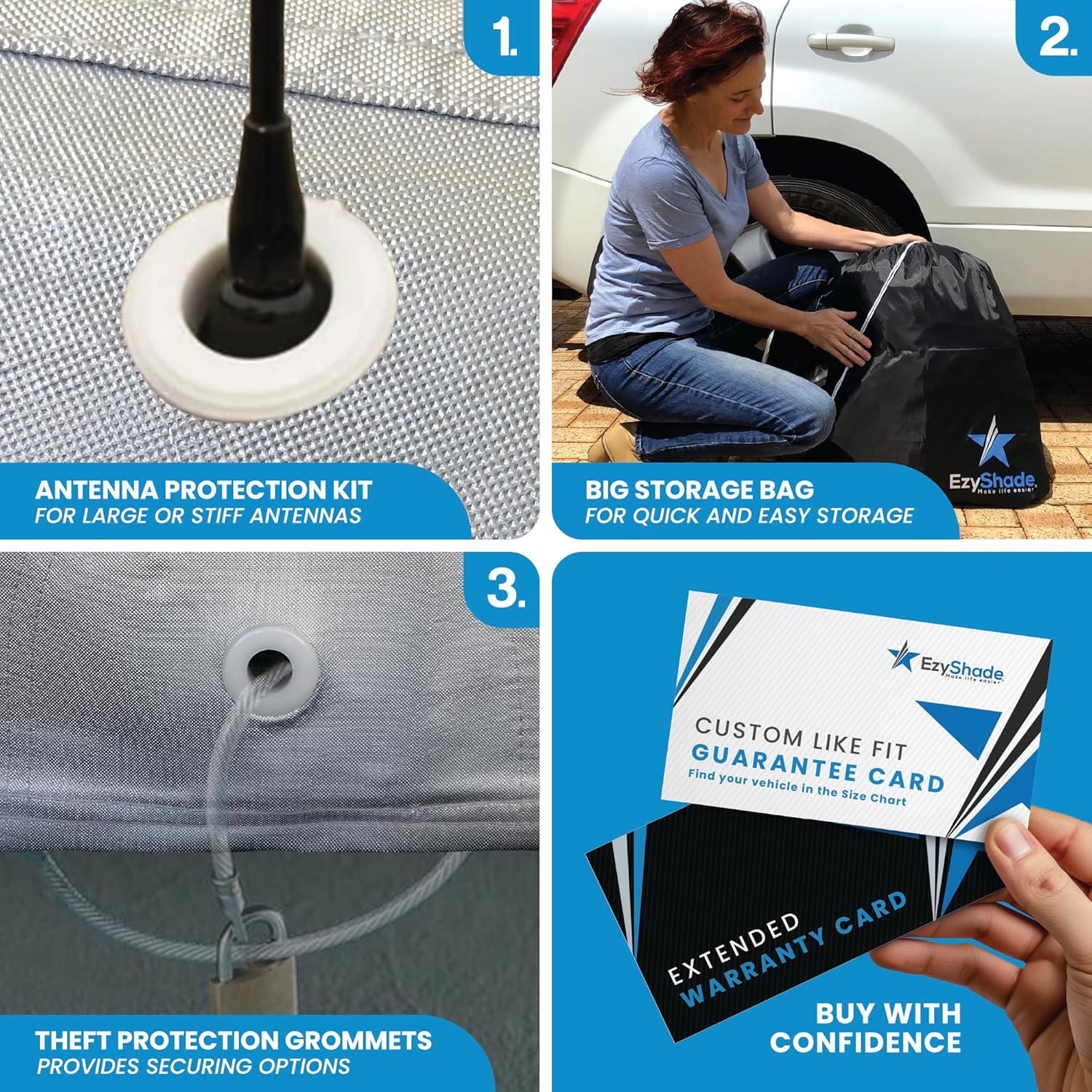 EzyShade Car Cover Waterproof All Weather. See Vehicle Size-Chart. Size A5