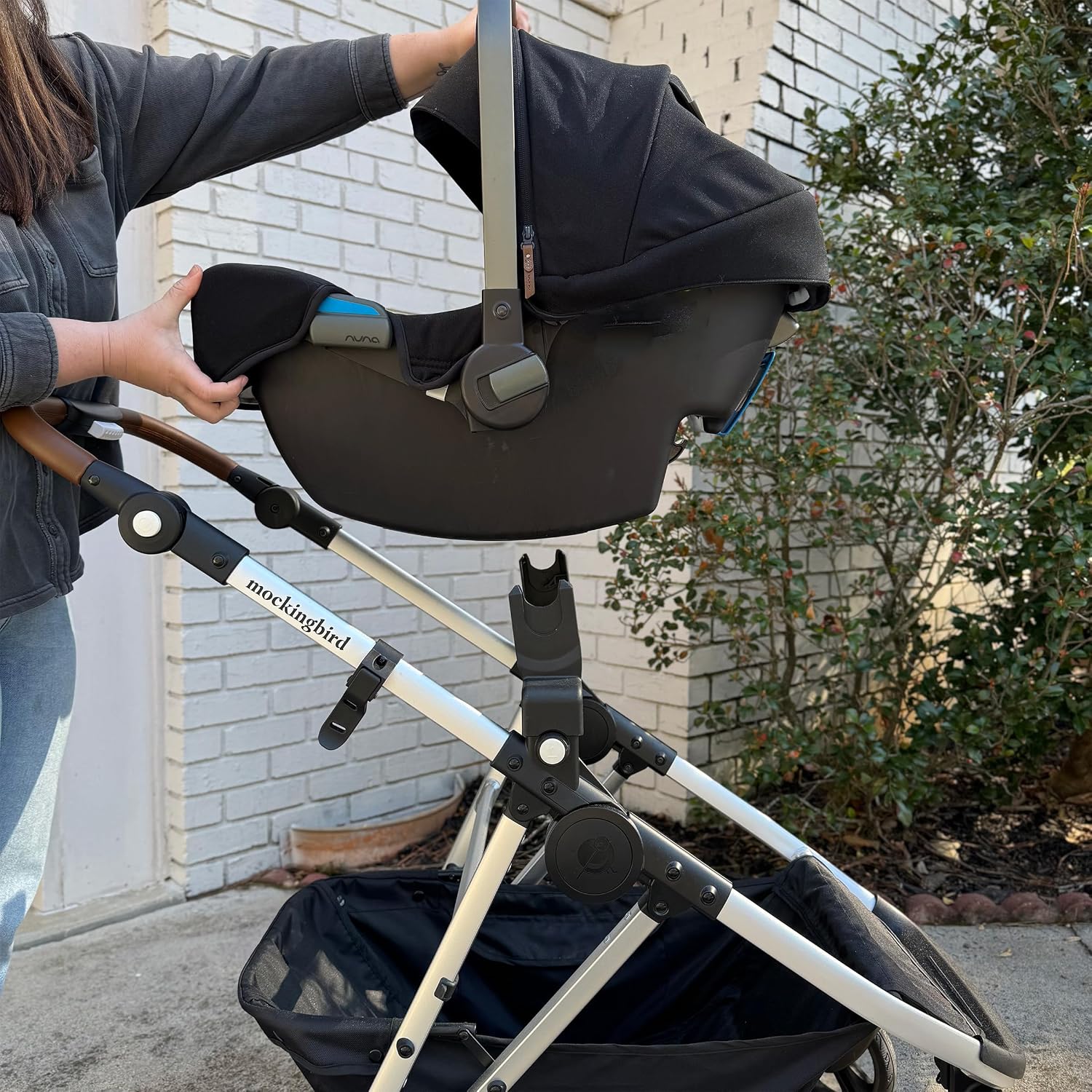 UPPA Baby Car Seat Adapter for Mockingbird Stroller