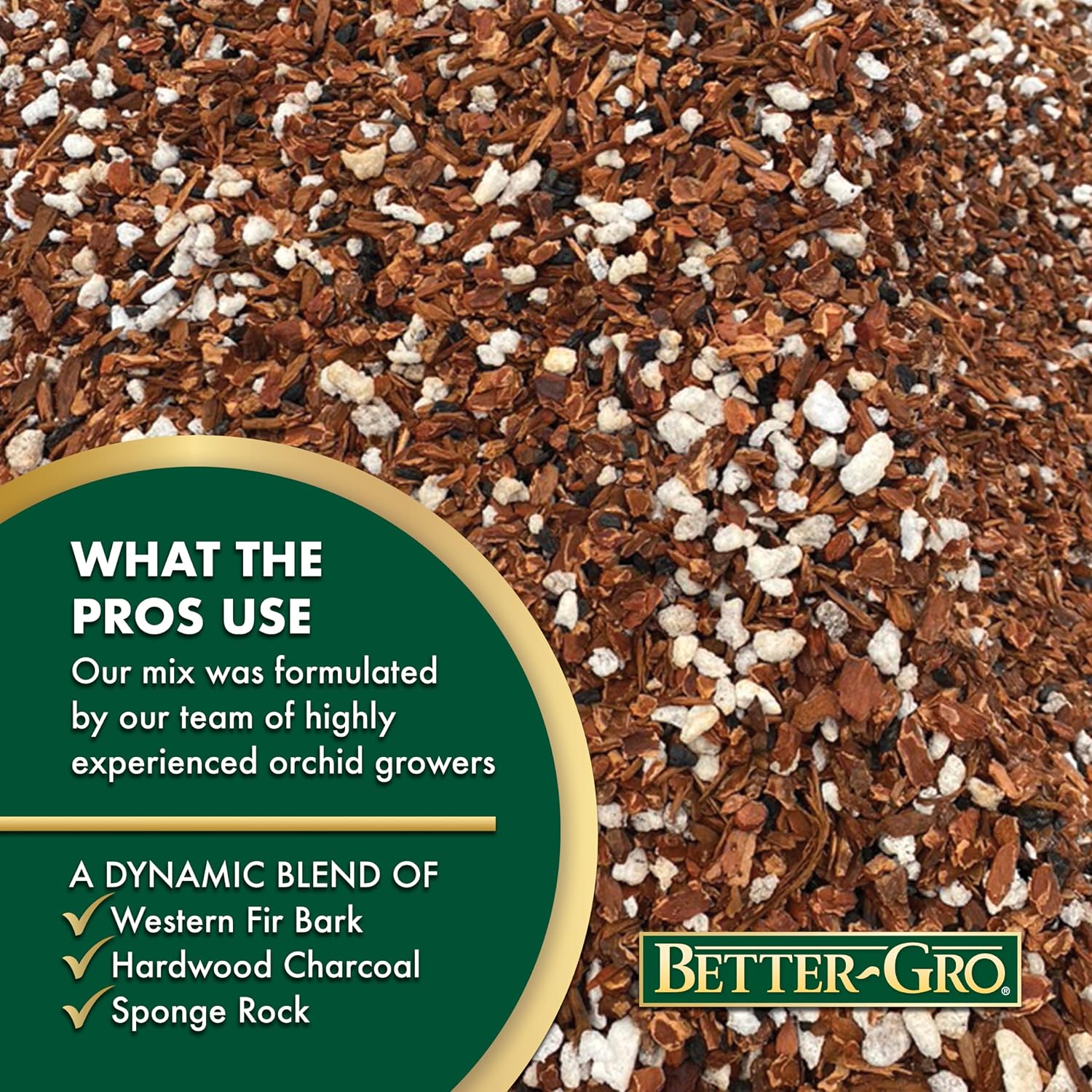 Better-Gro Special Orchid Mix - Orchid Bark Potting Mix - 8 Quarts