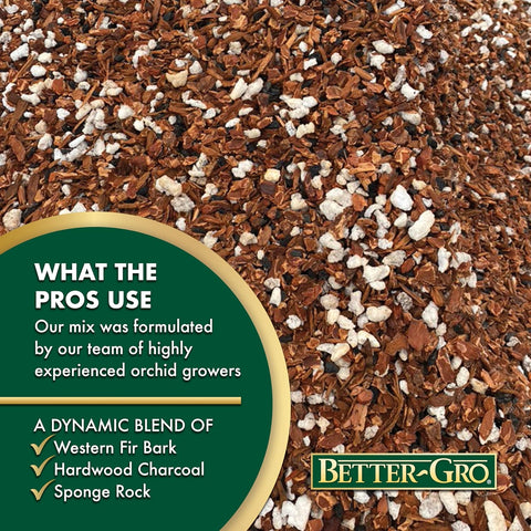 Better-Gro Special Orchid Mix - Orchid Bark Potting Mix - 8 Quarts