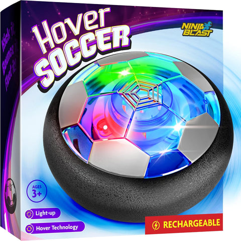 Hover Soccer Light-Up Ball - Birthday Gift for Boys - Kids Gifts Ages 5-12