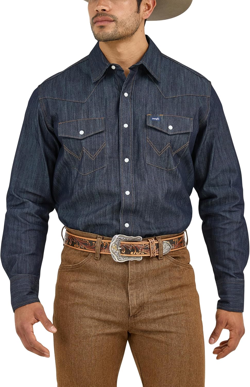Wrangler Men's Premium Performance Advanced Comfort Workshirt