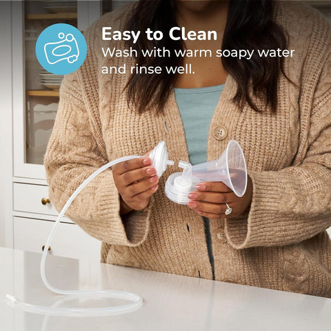 Spectra Baby Wide Breast Shield Set for Breast Pump, 20mm