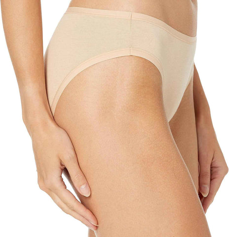 Amazon Essentials Women's Cotton Spandex Bikini Brief Underwear (Available in Plus Size)