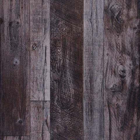 WENMER 17.71" x 590" Grey Wood Peel and Stick Shiplap Self Adhesive Wallpaper - Plank Wallpaper for Countertop, Cabinet, Shelf, Drawer, Wall, Door