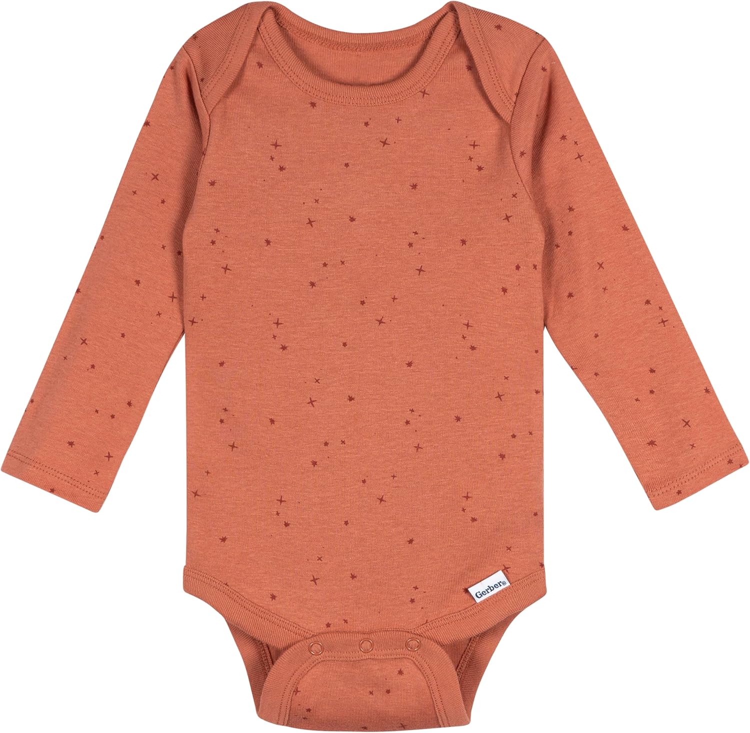 Gerber Baby Boys 6-Pack Long Sleeve Onesies Bodysuit