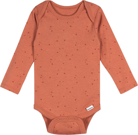 Gerber Baby Boys 6-Pack Long Sleeve Onesies Bodysuit