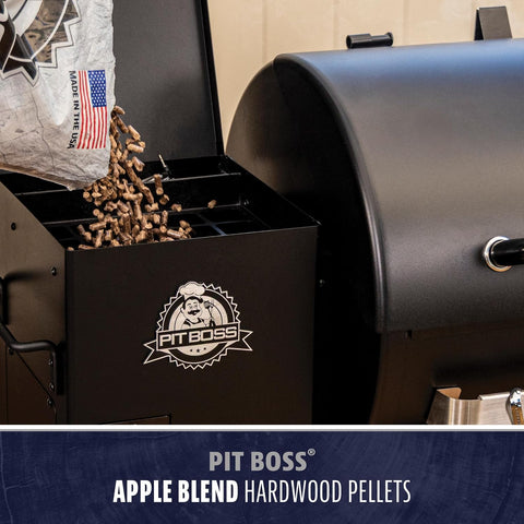 Pit Boss Apple Blend 100% All Natural Hardwood BBQ Pellets, 15 lb Bag