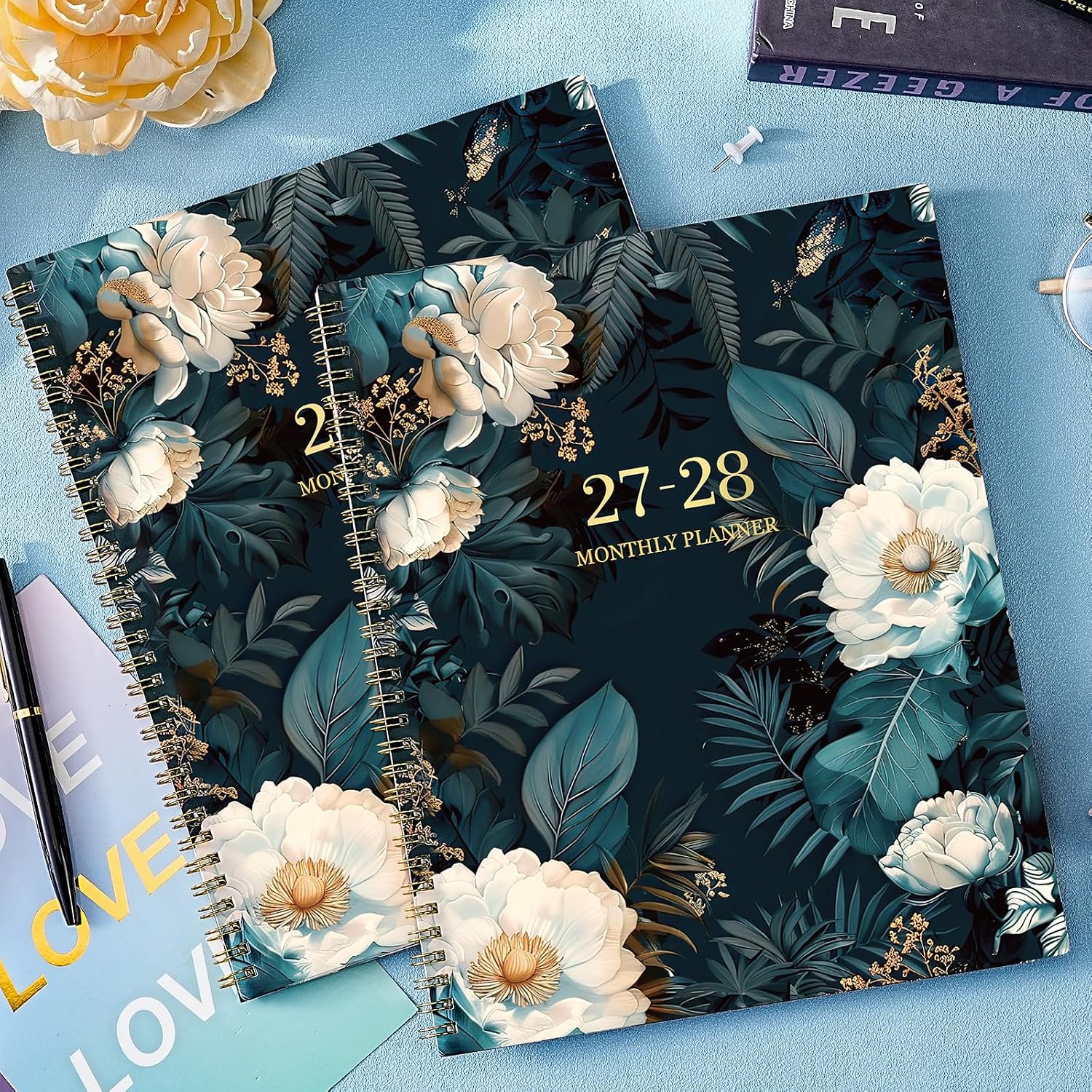 2027-2028 Monthly Planner - 2-Year Monthly Planner 2027-2028