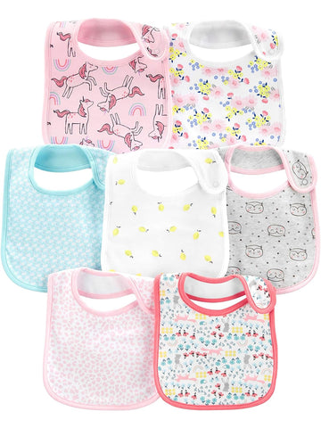 Simple Joys by Carter's Baby 7-Pack Teething Bibs